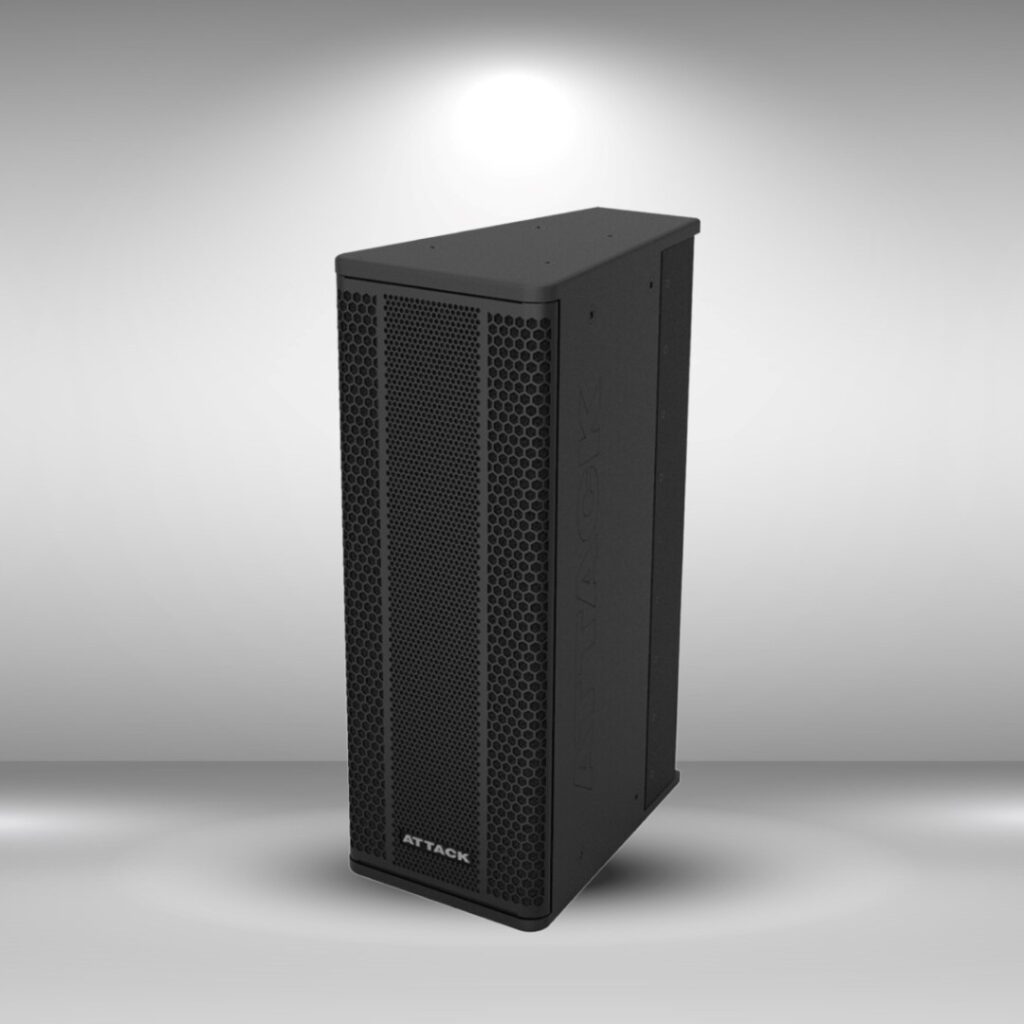 caixa de som Attack